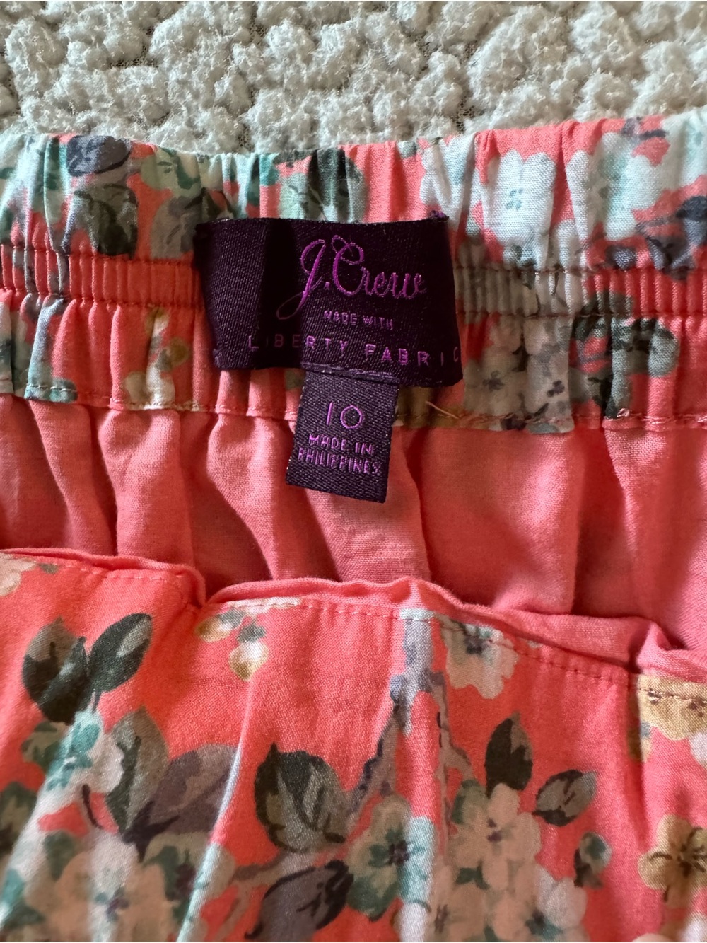 J.Crew Midi Skirt in Liberty Josephine Floral Size 10 - Picture 4 of 9